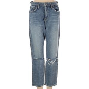 GRLFRND Low Rise Distressed Boyfriend Jeans | Women's 27